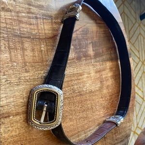 Brighton black and brown belt